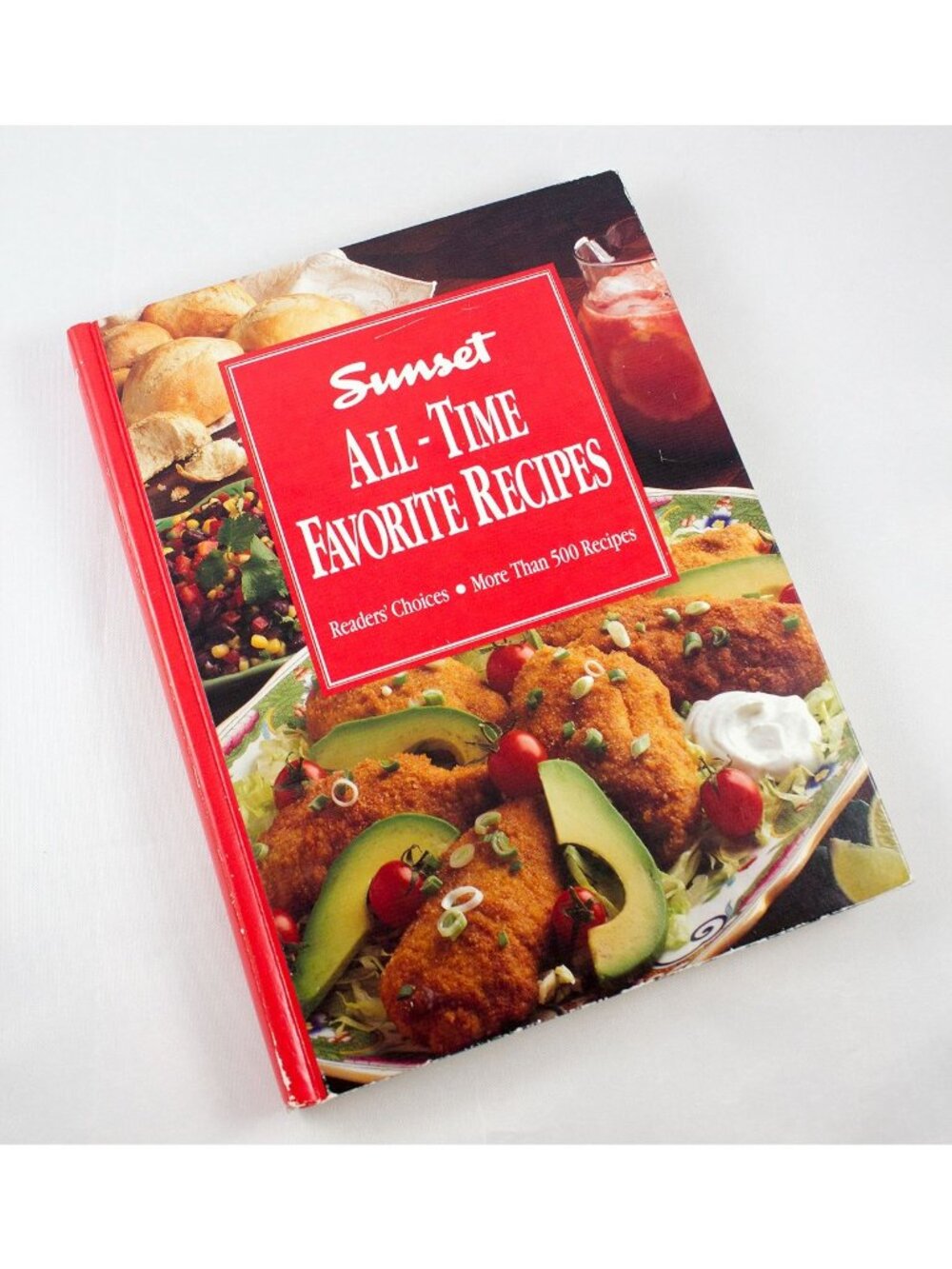 Sunset All-Time Favorite Recipes Cookbook 1993 Hardcover First Edition